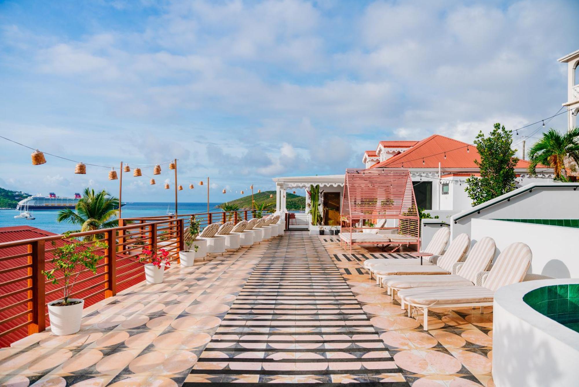 The Pink Palm Hotel - Adults Only Charlotte Amalie Luaran gambar